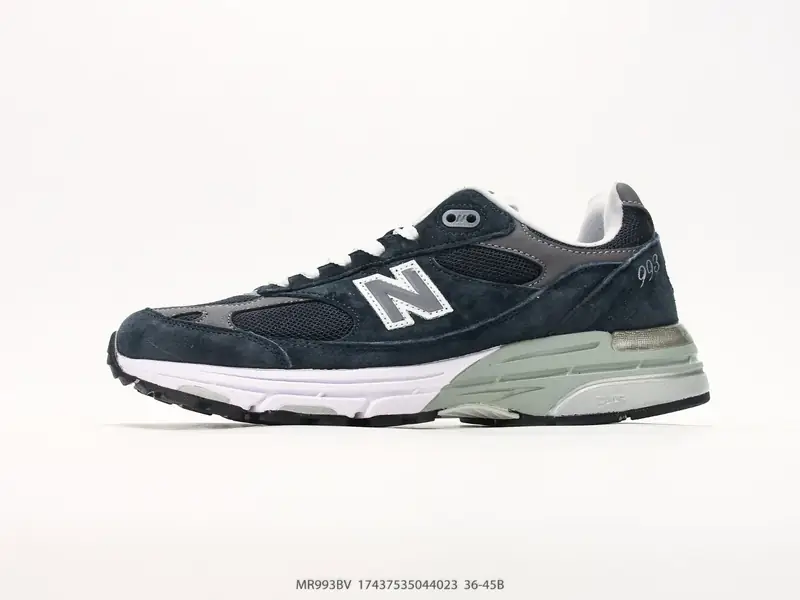 New Balance Sportschuhe Retro Atmungsaktiv Gedämpft MR993NV #17437535044023